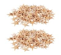 Tacdas Piccolo Starfish Star Sea Shell Beach Craft da 0,4 Pollici a 1,2 Pollici 180 Pezzi