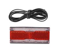 Tacdas Posteriore per Dinamo per Bici con Luce di Parcheggio AC 6V 0.5W Posteriore per Bicicletta A LED Fit 50Mm Foro di Montaggio per Portabiciclette Lampada per Portabici