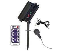 Tacdas Scatola per Batteria Solare per Luci A Stringa A LED Luci da Stringa per Esterno Pannello di Controllo del Pannello di Litio con (24 V)