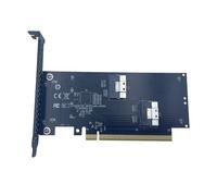 Tacdas Scheda di Espansione Esterna PCIE 4.0 2 Porte 16X A SlimSAS SFF-8654 Scheda Adattatore SFF-8654-8i SFF8654 Scheda di Sollevamento Scheda Grafica