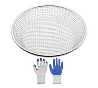 Tacdas Setaccio per Compost di Terra e Sabbia da Giardinaggio, Setaccio per Compost di Terra, Rocce e Sabbia, per Secchio da 5 (1/4 di Pollice)