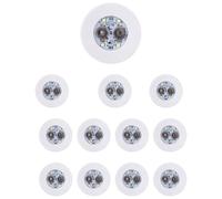 Tacdas Sottobicchiere Un LED, Sottobicchieri Luminosi da 12 Pezzi, Luci per Bottiglie Un LED, Dischi di Sottobicchieri Un LED Si Accendono per la Tazza con Illuminazione Flash