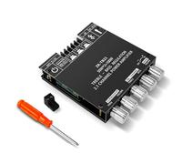 Tacdas -TB21 Scheda Amplificatore Digitale Subwoofer Bluetooth 5.0 TPA3116D2 50Wx2+100W Sostituzione AMP per Basso Audio Stereo di Alimentazione A 2.1 Canali