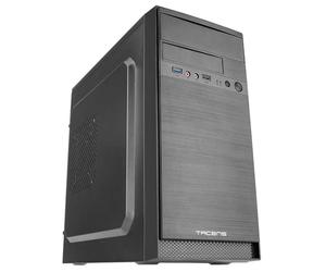 Tacens Anima AC4 - Custodia per PC, mini tower, MicroATX, finitura alluminio, USB 3.0