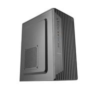Mars Gaming AC8500, Case PC MicroATX e Mini-ITX, Alimentatore 500W Integrato, Pannello Frontale Cleanline, Minitorre con Connettività Frontale USB-C + USB 3.0 + USB 2.0 + HD Audio, Nero