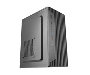 Tacens Anima AC8500, Case PC MicroATX e Mini-ITX, Alimentatore 500W Integrato, Pannello Frontale Cleanline, Minitorre con Connettività Frontale USB-C + USB 3.0 + USB 2.0 + HD Audio, Nero