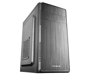 Tacens Anima ACM500, Case PC Micro ATX + Alimentatore PC 500W, Compatta, Alluminio