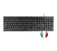 Tacens Anima Ak02 Tastiera completa per PC Formato compatto Smartkey Copilot Ai Plug&play Italiano Nero