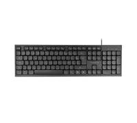Tacens Anima AK02, Tastiera PC Completa, Formato Compatto, Tasti Silenziosi Profilo Basso, SmartKey Copilot AI, Plug&Play, Windows|Linux|Mac |PS4|PS5|XBOX ONE|XBOX SERIES X-S|Switch|Switch 2, Francese