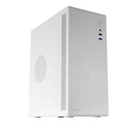 Tacens ORUMX Custodia minitower MicroATX ultracompatta e sottile con ventola posteriore da 80 mm bianca