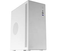 Tacens ORUMX500, Case Mini-Tower Slim Micro-ATX + Alimentatore SFX 500W bianco