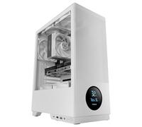 Case PC Tacens Sagitta20 Bianco LED ATX Semitorre 3x120mm Vetro Temperato