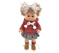 TACHAN - Anna bambola pepona 40 cm - Divertente e spontaneo - muffe paffute e viso dolce (CPA Toy Group 788T01061)