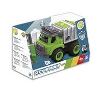 Tachan - Camion della Spazzatura con Suono, Staccabile con cacciavite Incluso, Verde (Cpa 7838041S), Colore/Modello Assortiti