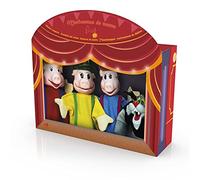 TACHAN - Set di 4 burattini per bambini dei 3 porcellini - Set di burattini a mano - Include 4 personaggi di fiabe - Dimensioni pupazzo 30 cm (CPA Toy Group 749T00540)