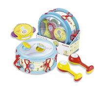 Tachan- Set Musicale Tamburo con 6 Strumenti in 1 (ML6601), Colori/Modelli Assortiti