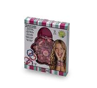 Tachan - Set per Realizzare Braccialetti con Perline in Legno Rosa (736T00396)