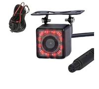 Tachigrafo Posteriore per Auto Telecamera Singola Telecamera per retromarcia a 8 luci Visione HD a infrarossi con Luce Immagine Posteriore Perforata a 5 Pin