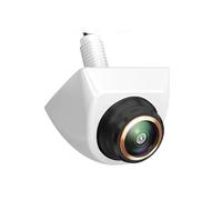 Tachigrafo Telecamera posteriore per auto AHD CVBS 1080P Full HD Immagine di retromarcia Grandangolo Visione notturna Lente fisheye 170° Telecamera Posteriore(White-1080P)