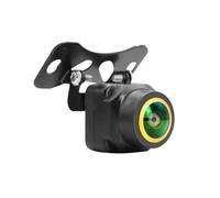 Tachigrafo Telecamera posteriore per retromarcia con obiettivo fisheye dorato da 180 gradi AHD CVBS 1080P Full HD, visione notturna, veicolo per auto Telecamera Posteriore(Wire control 1080P)