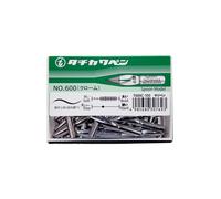 Tachikawa Saji Pen Nib T600C 100 Pezzi Bold line Calligraph Manga Comic Design