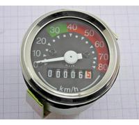 Tachimetro 48Ø Mofa - Moped Oldtimer Tacho VDO® 80KM/H - Assieme Del Tachimetro