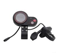 Tachimetro a farfalla per scooter elettrico con display LCD, display LCD per scooter elettrico con acceleratore a pollice, strumento LT01 a 6 pin per Kaabo-Mantis 8/10, 36 V-72 V