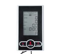 Tachimetro analogico, monitor per bici da interno con display LCD, misura velocità, distanza, calorie e , accessori da palestra per ciclismo stazionario, monitoraggio fitness, 13,7 x 8 cm
