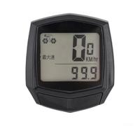 Tachimetro Bici Wired Display Retroilluminato IPX5 | 14 funzioni dati, schermo retroilluminato, design compatto, ideale per notte, ABS durevole