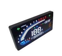 Tachimetro Contachilometri contachilometri universale regolabile 12V con indicatore di retroilluminazione digitale a LED Indicatore rpm Motocicletta