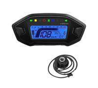 Tachimetro Contachilometri Moto Tachimetro Digitale Universale Per Moto, Contagiri, Cruscotto, 10000 Giri/min, Display Del Misuratore Del Pannello Strumenti Per 1, 2, 4 Cilindri