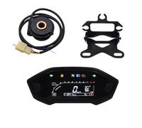 Tachimetro Contachilometri Moto Tachimetro Digitale Universale Per Motocicletta, Contagiri A LED, Cruscotto, Pannello Strumenti, Display 10000 Giri/min Per Cilindro 1, 2, 4