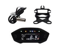 Tachimetro Contachilometri Moto Tachimetro Digitale Universale Per Motocicletta, Contagiri A LED, Cruscotto, Pannello Strumenti, Display 10000 Giri/min Per Cilindro 1, 2, 4