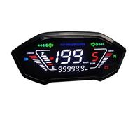 Tachimetro Contachilometri Moto Tachimetro Digitale Universale Per Motocicletta, Contagiri Digitale, Cruscotto, Pannello Strumenti, Display Del Misuratore 10000 Giri/min