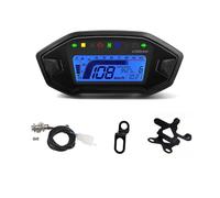 Tachimetro Contagiri digitale Accessori Moto Contagiri Digitale A LED 0-13000 Giri/min Cruscotto Retroilluminato Con Sensore Contachilometri Universale 1,2,4 Cilindro