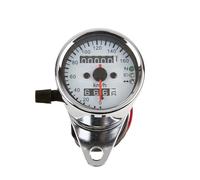 Tachimetro Contagiri digitale Contachilometri Universale Per Moto Contachilometri Doppio Con Indicatori Retroilluminati 0-160 KMH Metri Contatore Moto Per CG125 GN125