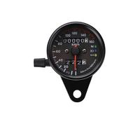Tachimetro Contagiri digitale Indicatore Retroilluminazione Universale Contachilometri Calibro 12V Tachimetro Moto Voltmetro Moto Contagiri Carburante Con Luce Di Segnalazione A LED