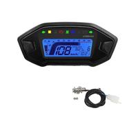 Tachimetro Contagiri digitale Tachimetro Universale Per Moto Misuratore Da Pannello Digitale Display Contagiri Contachilometri Velocità Livello Carburante Temperatura Acqua Per 2,4 Cilindri
