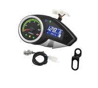 Tachimetro Contagiri digitale Universale 12000RPM Moto Calibro Strumento Tachimetro Contagiri Contachilometri Misuratore Di Carburante Misuratore Di Velocità Digitale KMH/MPH
