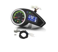 Tachimetro Contagiri digitale Universale 12000RPM Moto Calibro Strumento Tachimetro Contagiri Contachilometri Misuratore Di Carburante Misuratore Di Velocità Digitale KMH/MPH