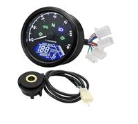 Tachimetro Contagiri digitale Universale Del Motociclo 12000RMP Tachimetro Contachilometri Contagiri 1-4 Cilindri Moto Calibro Moto Digital Dash