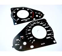 Tachimetro contagiri tachimetro Mercedes W203 AMG MPH = km/h 260 km/h