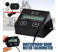 Tachimetro Contaore Digitale Display Tester Contagiri Per 2/4 Tempi Motore BN