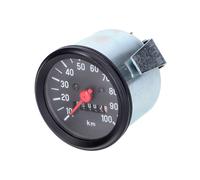 Tachimetro D=60mm 100 km/h nero per Puch Monza