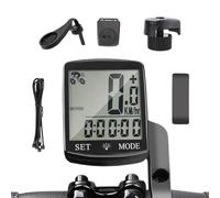 Tachimetro da ciclismo, computer per bici senza fili, sensore digitale impermeabile, contachilometri multiuso luminoso, dispositivo di monitoraggio della velocità per bici da strada, mountain bike