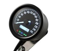 Daytona Tachimetro Velona 60 260 km/h/mph incl. luci di controllo - LED bianco, bianco
