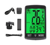 Tachimetro Della Bici Luminosa - Display Di Tracker Ciclistico Impermeabile, Computer Bici Wireless | Contachilometri a Guida Luminosa, Uso Di Scooter Di Montagna, Design Del Cruscotto Lcd, Misuratore