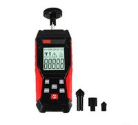 Tachimetro digitale 2 in 1 con sensore fotografico laser senza contatto, misuratore di giri al minuto, tester professionale for dati MAX/MIN/Hold, strumento portatile for motore di auto
