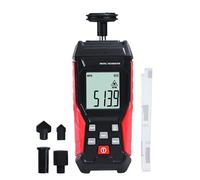 Tachimetro Digitale 2-in-1 con Sensore Laser a Non Contatto (3~99999 RPM) e Modalità a Contatto (3~19999 RPM) - Misuratore di Giri Professionale con Funzioni MAX/MIN/HOLD, Portatile per Motori Auto