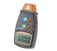 Tachimetro Digitale con Foto LCD, Contagiri Digitale, Mini Misuratore RPM in Plastica ABS DT-2234C+ per il Campo delle Ruote a Motore, Tornio per Auto